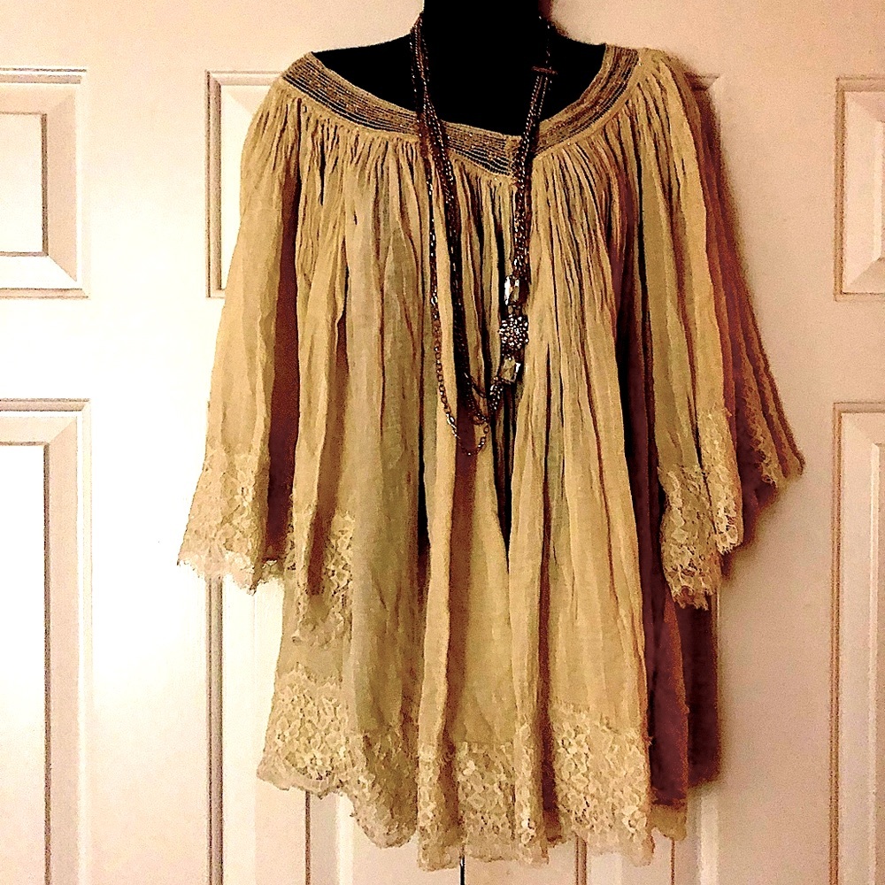 SALE LOLA Made in Italy blouse - Picture 5 of 8